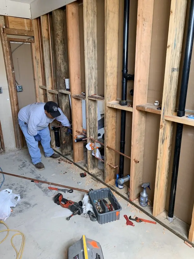 Commercial rough-in plumbing for Commercial Plumbing in Ivy City